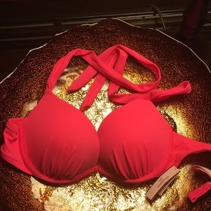 VS Swim*The Gorgeous* Push Up Swimsuit Top *Pink*